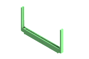 337-028-559-668 - EDAC Card Edge Connector